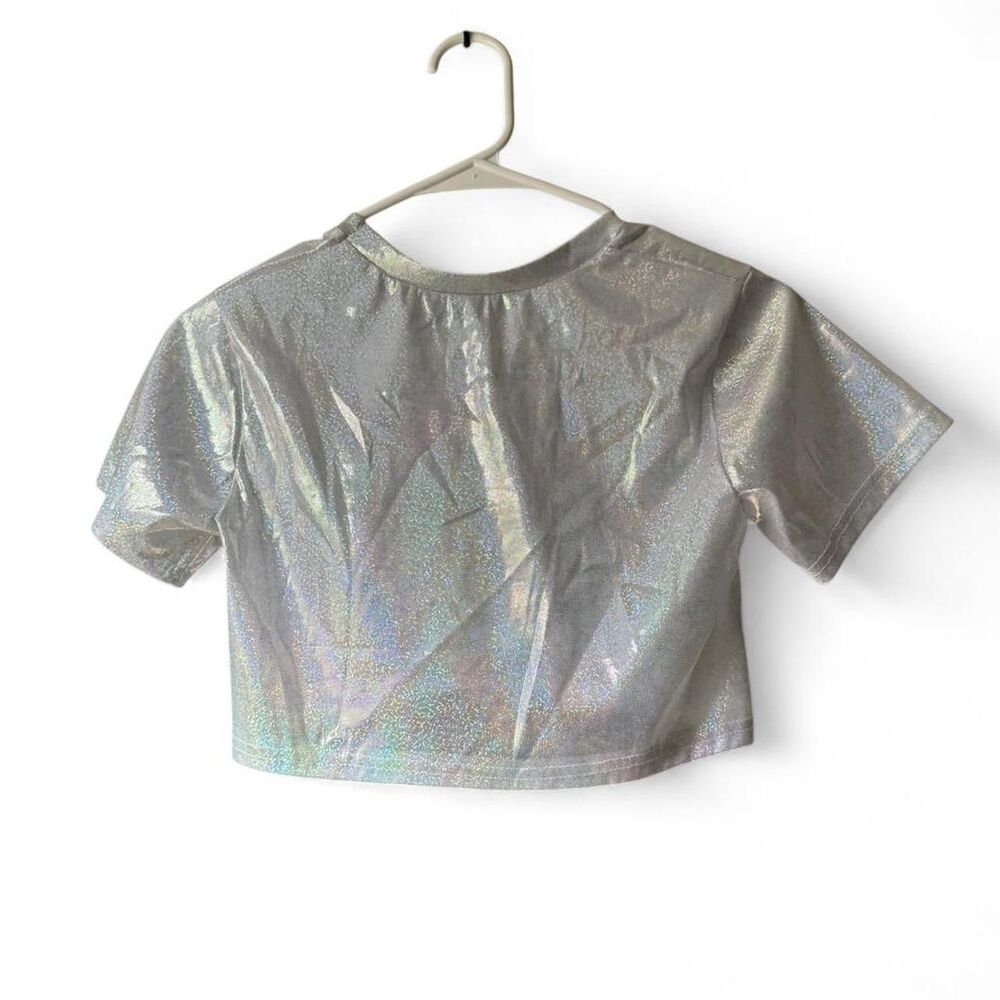 Holographic Crop-top